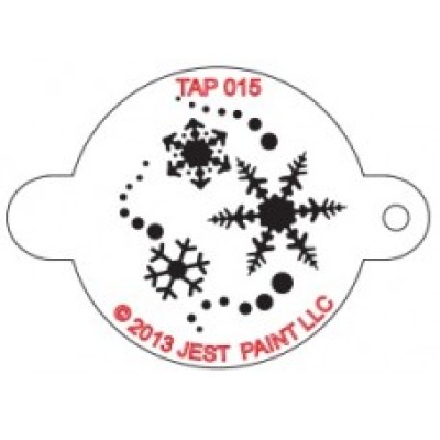 TAP 015 Stencil Snowflakes TAP 015 Stencil Snowflakes
